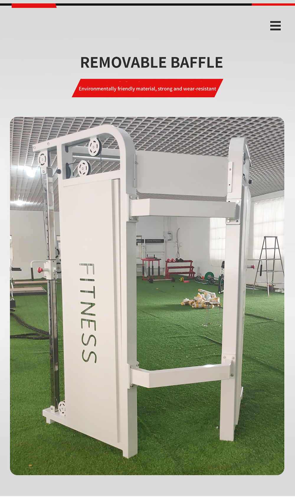 Squat Rack/Smith Machine Commercial Grade Strength Training Machine Commercial Fitness Equipment