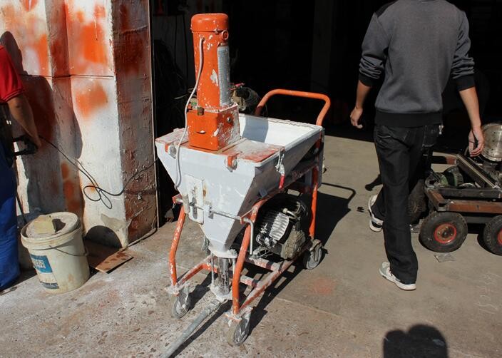 Cement Mortar Spraying Machine Coating Thickness 0.2cm - 5cm