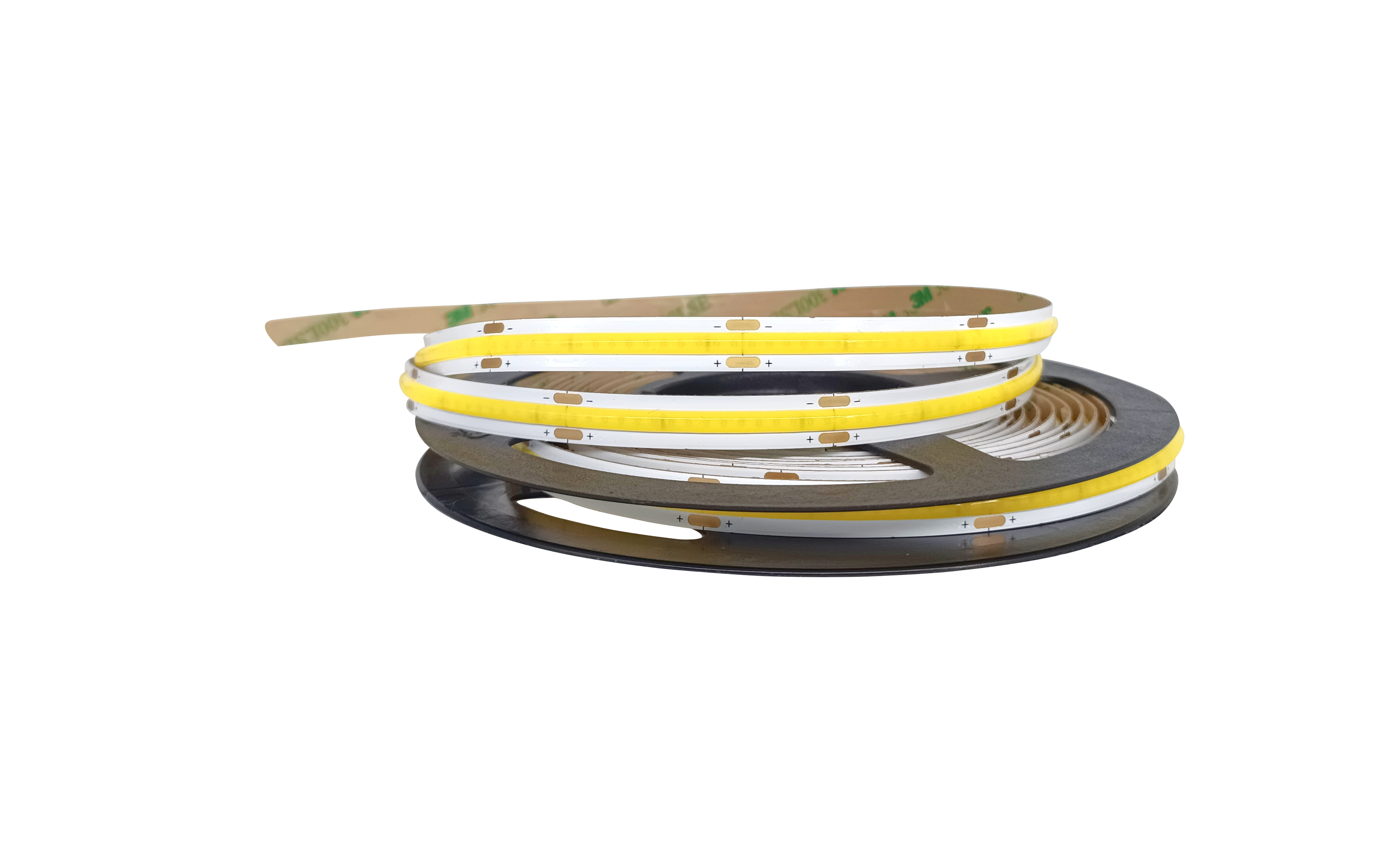 4mm Width COB LED Strip Light Battery Operated Multi Colour