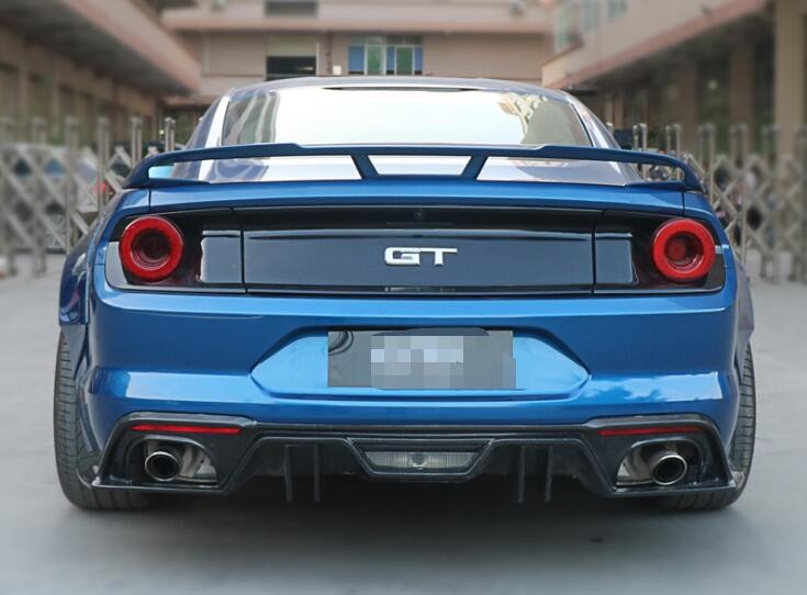 ABS Carbon Fiber Tail Wing Spoiler Car Modified Parts
