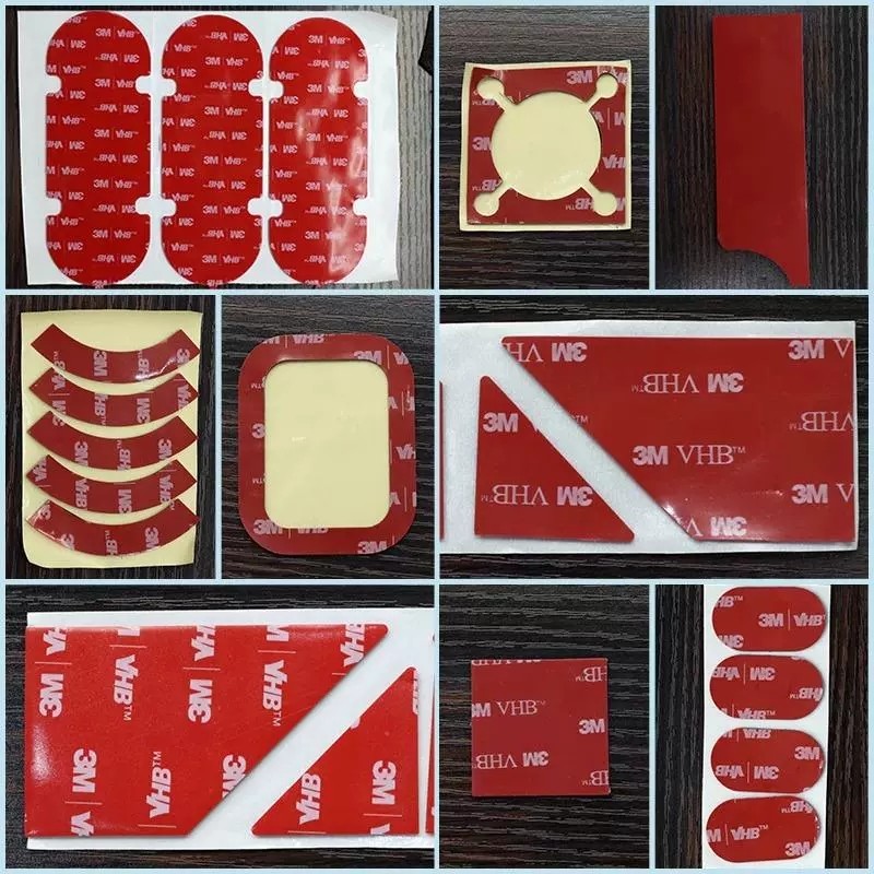 Source Factory 3M Double Sided Tape Die-Cutting Custom Processing EVA Foam Adhesive VHB Adhesive Acrylic PE