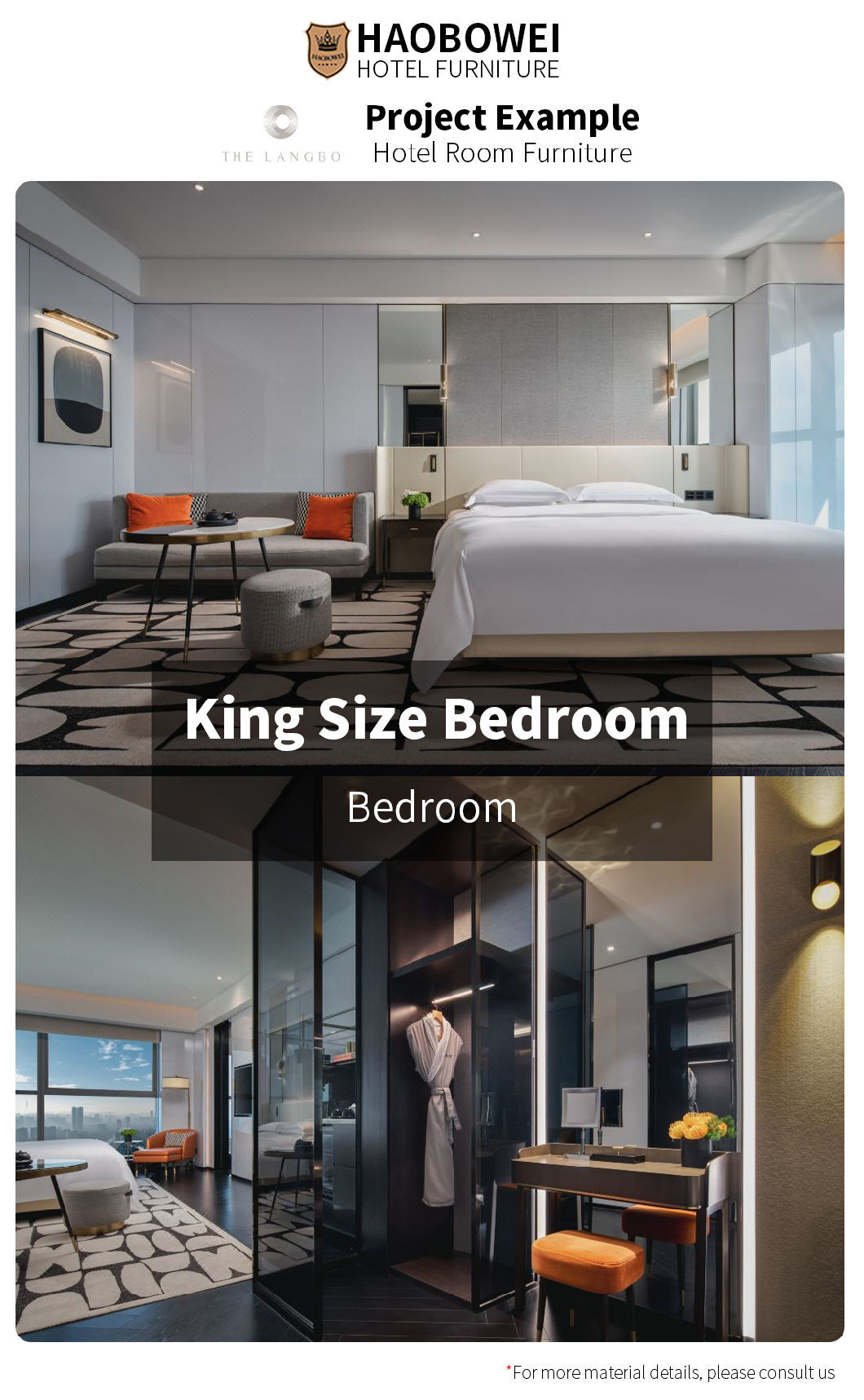 Wholesale Luxury Style 5 Star Furniture Foshan China King Size Bedroom Hotel