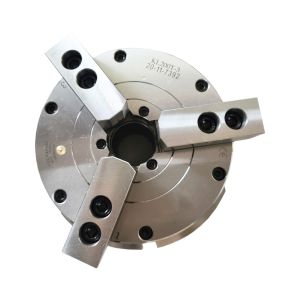 Three Jaw Hollow Chuck , Pneumatic Chuck For CNC Lathe