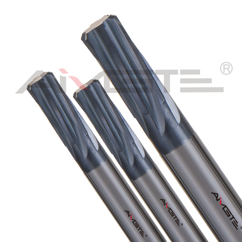 Solid Carbide Straight Flute Reamer Customized 6 Flute Reamer H7