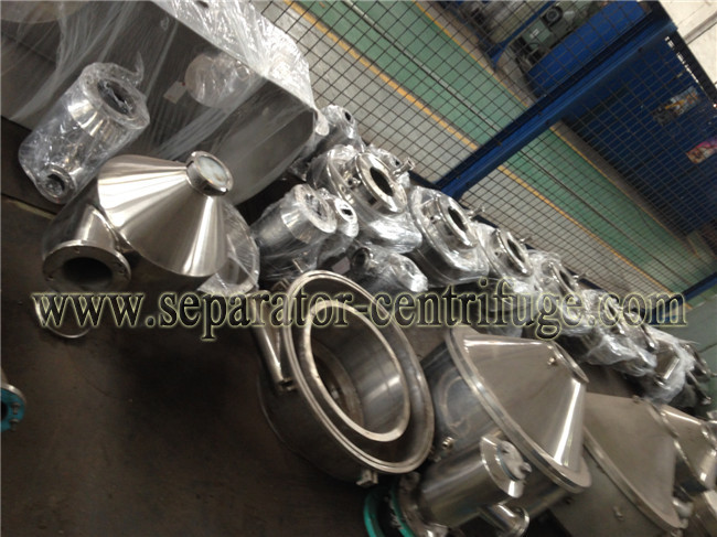Industrial Juice Extractor Disc Stack Centrifuge For Milk Production / Impurities