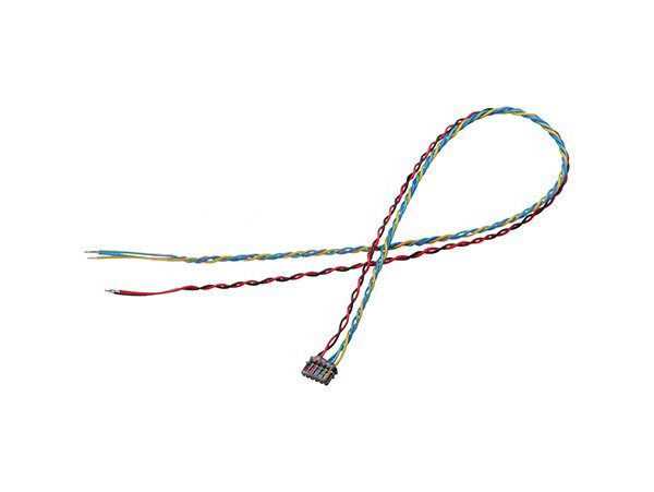 0.60mm Pitch (.024＂) IDC custom 32AWG wire harness