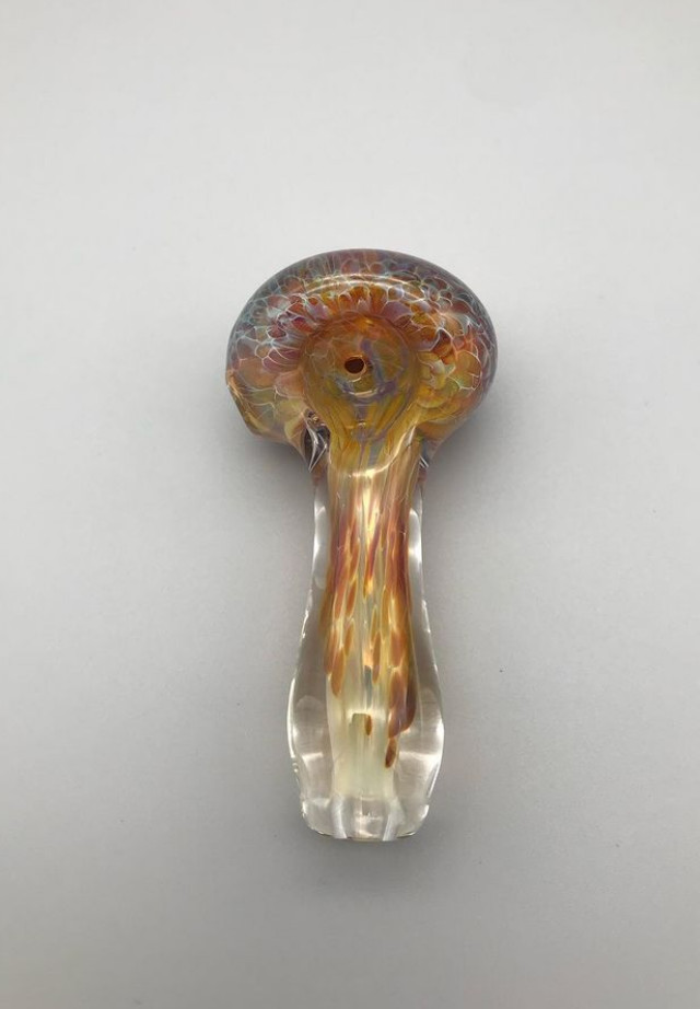 14.6cm Length Handy Glass Smoking Pipe Arts And Crafts Multiple Color