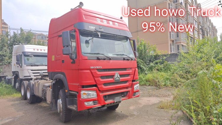 TITAN 6x4 Howo Truck 2022  430 Hp Used Tractor Trucks for Sale Near Me