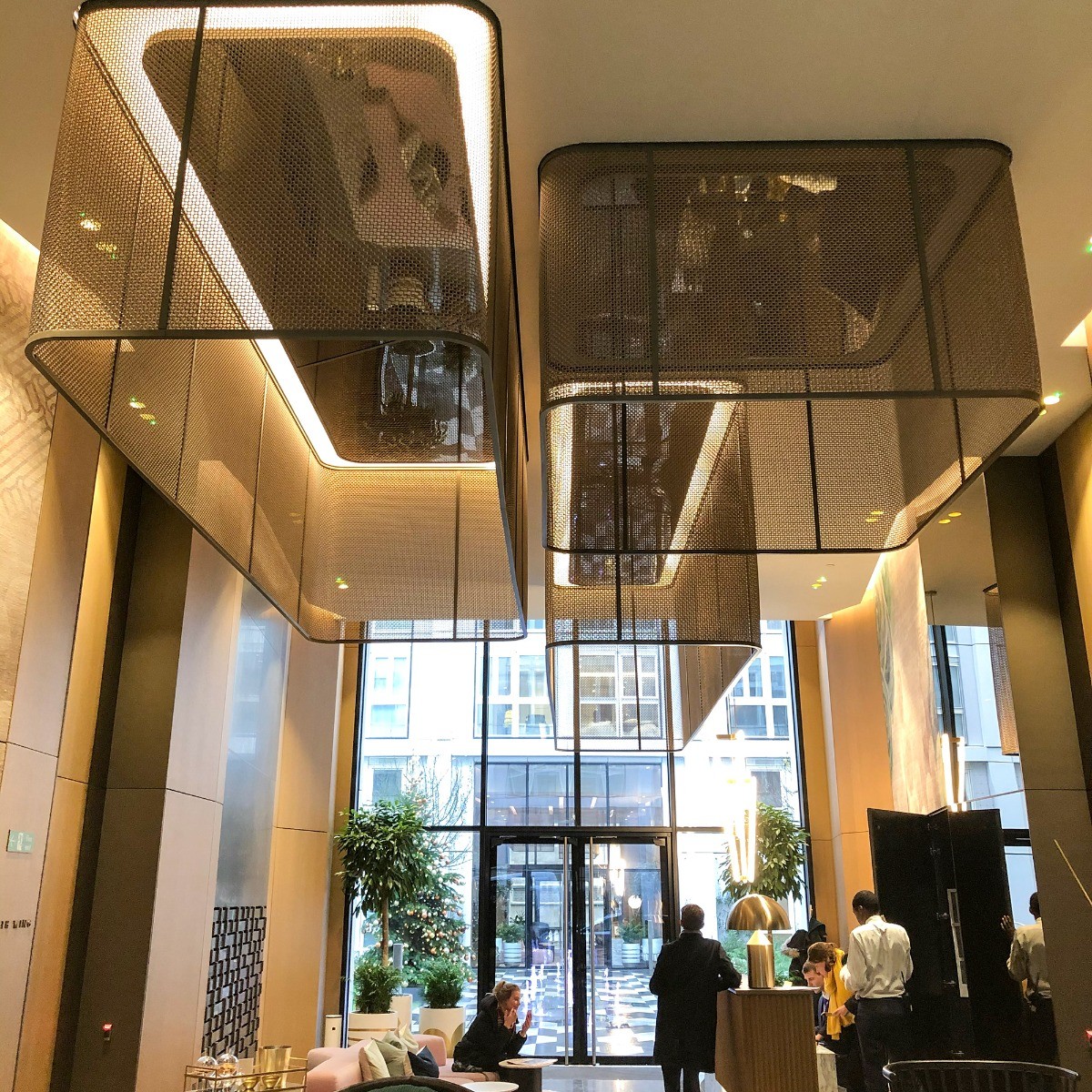 Custom Stainless Steel Decorative Metal Mesh For Creative Hard Surface Cladding Decorative