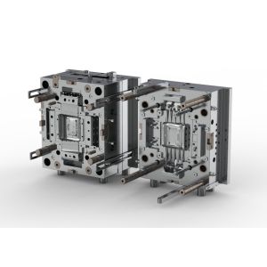  OEM / ODM ： Single Cavity Injection Mold &amp; Transparent Router Bottom Housing (1*1) No.23892-B Manufactures