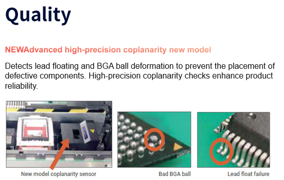 Precision PCB Component Placement Machine High Speed AC 200V 50000CPH