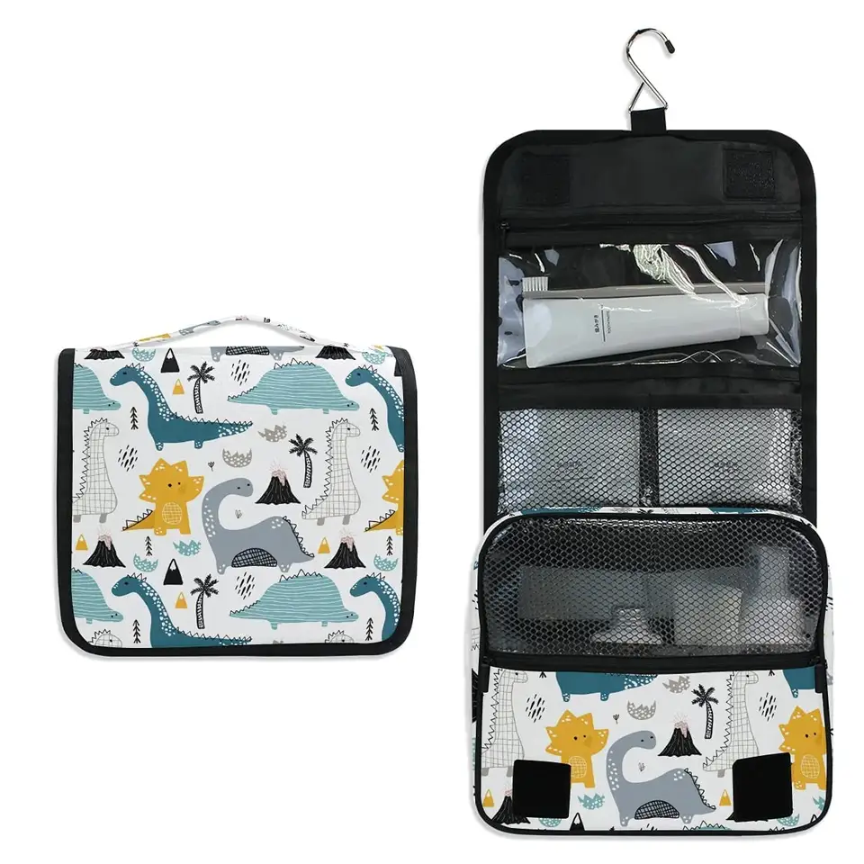 high quality cosmetic toiletry bags with hook
