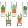 Buy cheap Colorful Print Unique Shot Glasses For Tequila Fiesta from wholesalers