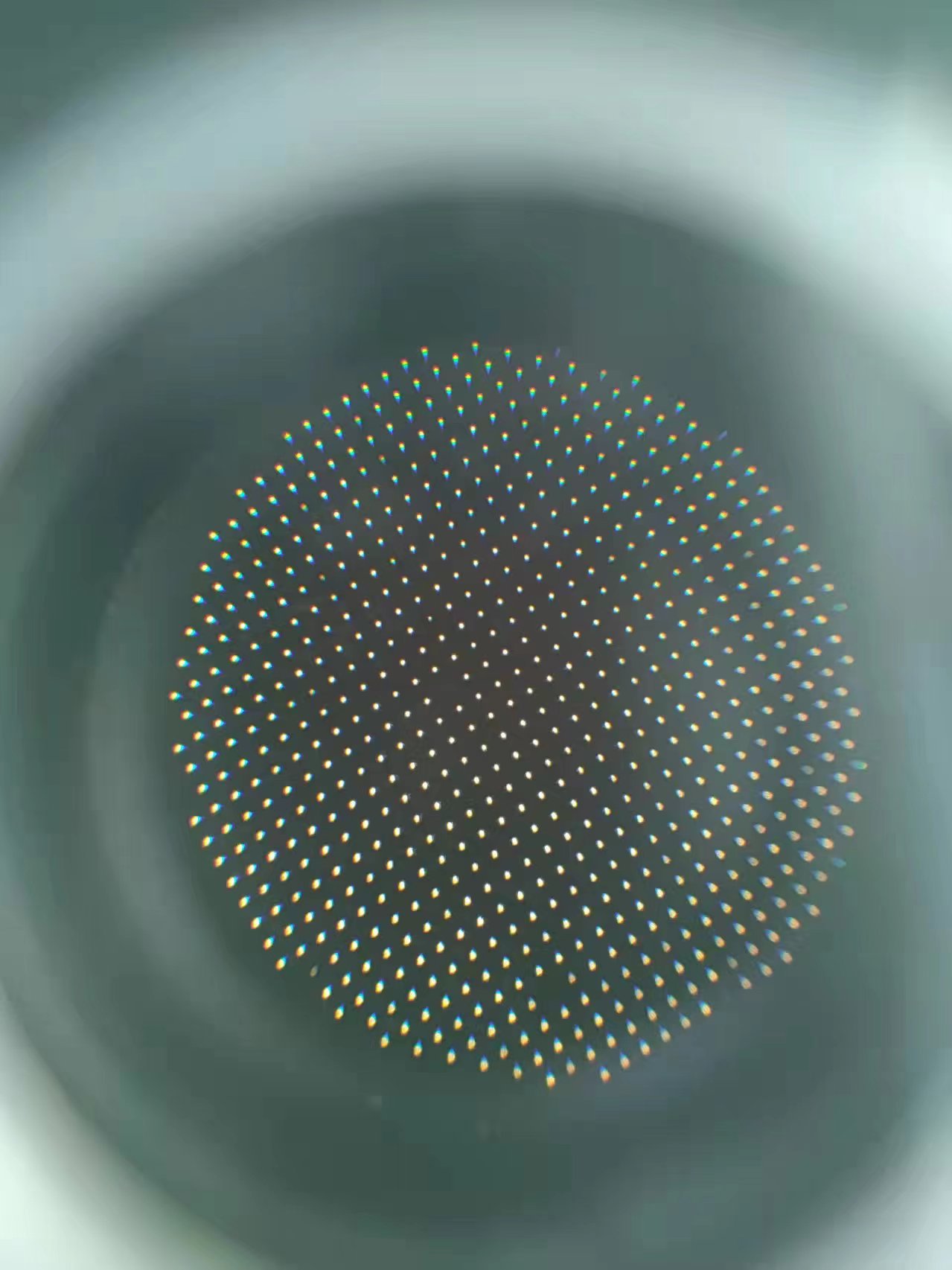 Anti broken PZT Ceramic Disc Microporous For Medical Vibrating Mesh Atomizer