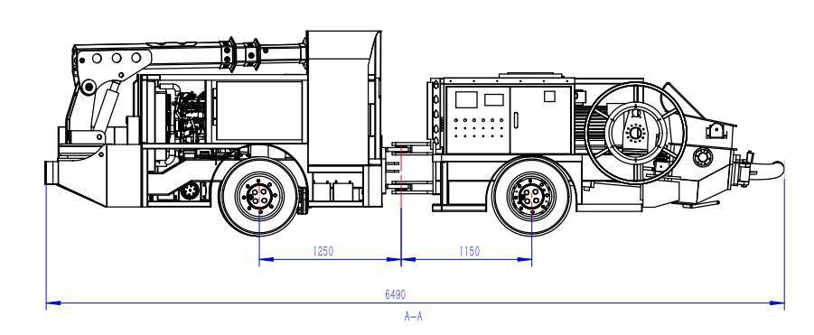 Tunnel Shotcrete Machine Concrete Spraying Machine Wet Concrete Spray Machine Shotcrete Robot Wet Mix Concrete Sprayer