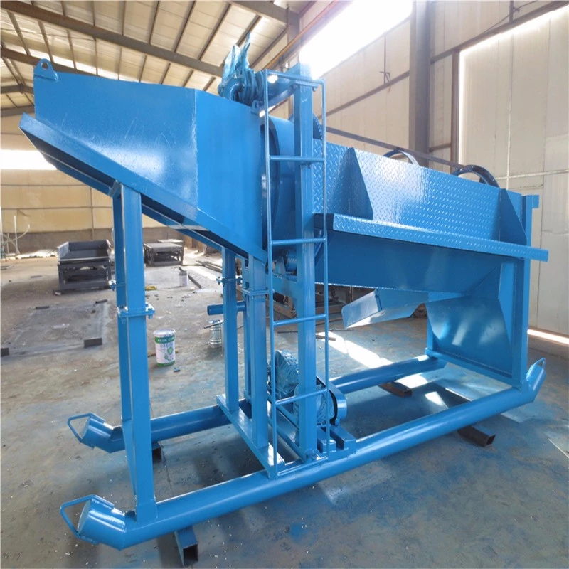 Mobile Gravel 530*1800 Gold Sand Trommel Screen Mineral Separating Machinery