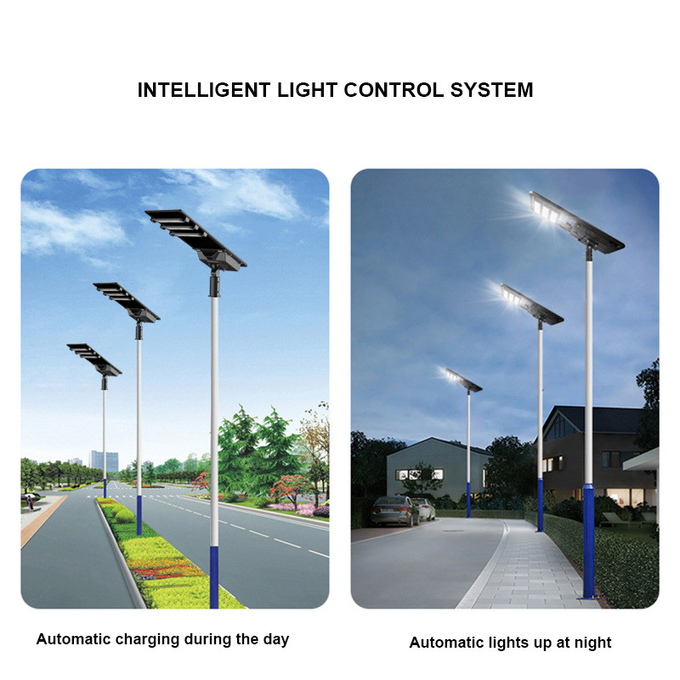 80w All In One Solar Street Light Modular Led Street Light With Remote Control