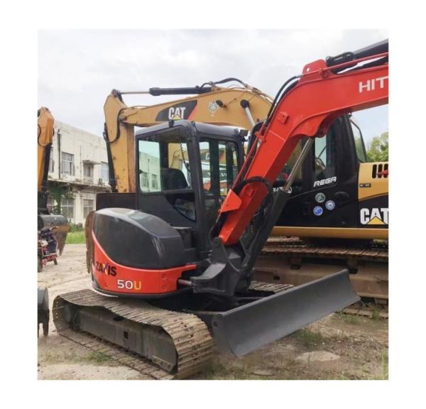 2021 Year Model 5 Ton Used Excavator Hitachi ZX50 for Active and Japan Original
