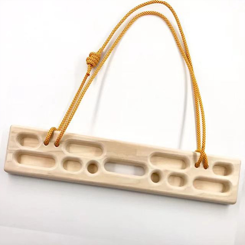 Hangboard Rock Climbing Pull Up Bar for Climbing, Fingerboard Climbing Training Board