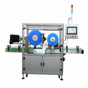 High-Speed Labeling Machine with PLC Control System and Touch Screen HMI