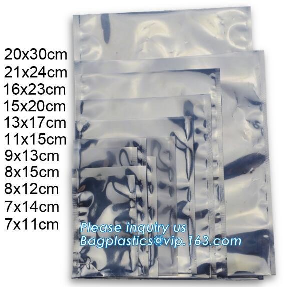 Packing electronic PCB custom printed Zip lockkk vacuum plastic pouch esd moisture barrier aluminum bag bagplastics bagease