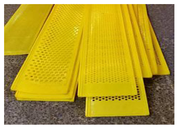 Stable Performance Pu Screen Panel Cross Tension Low Noise Mats Easy Installation