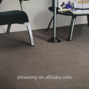 New two colors mixed up striped pattern PP 50*50cm office carpet tile Manufactures