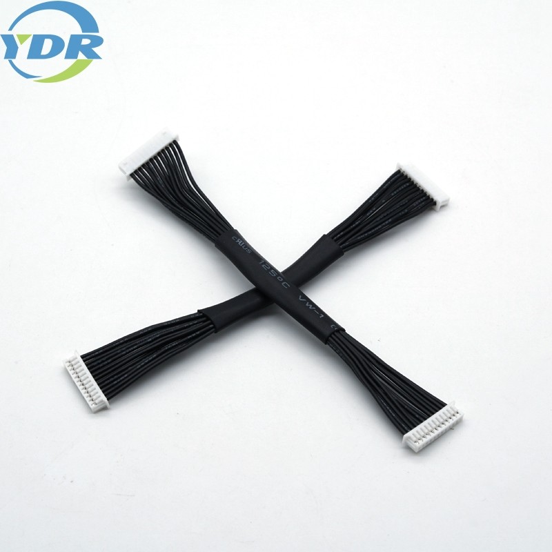 1.25mm 12Pins To 12Pins Connector 51021 Terminal Wiring Harness Black Wire Cable