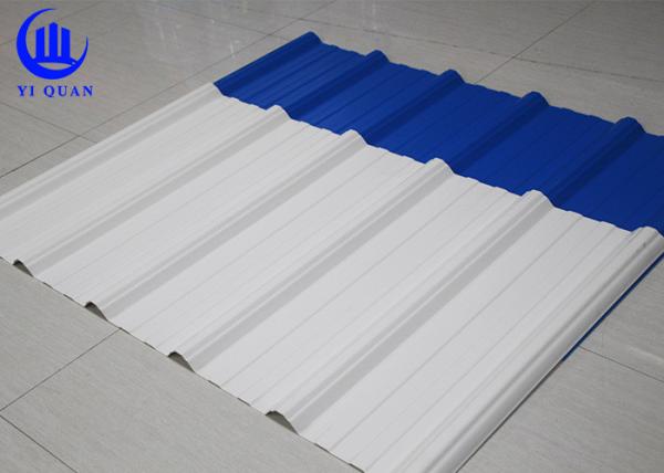 House Roof Insulation PVC Roofing Material Plastic Roof Tiles Trapeziodal or