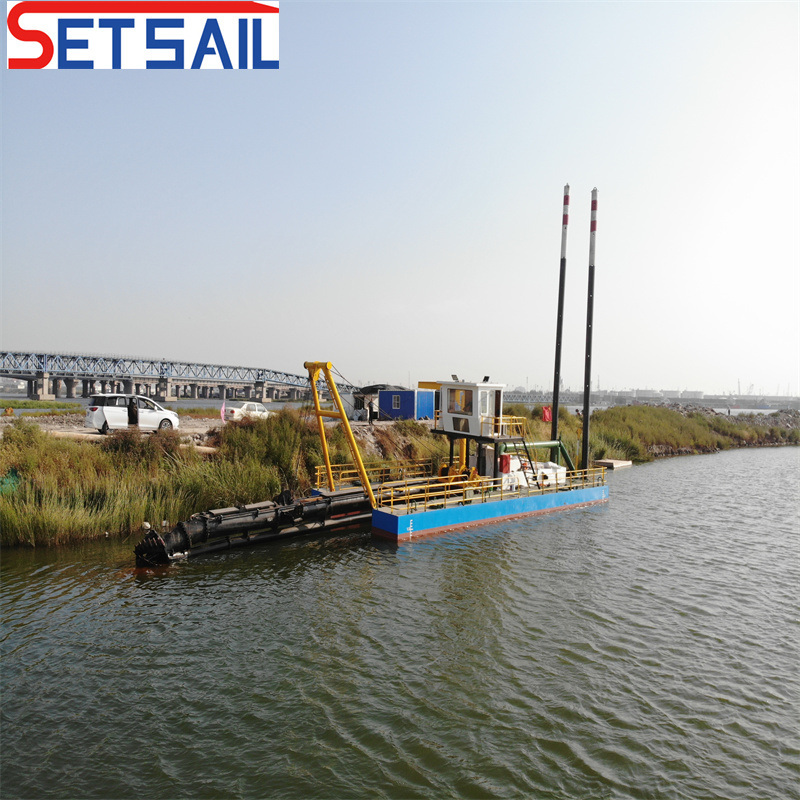 Spud Carrier Technology Mini Gold Dredge Sand Mining Equipment