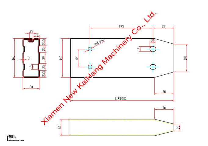 Downpipe roll forming machine, rainspout, hook, elbow, end cap, 3mm thickness, GI material, pillar stand