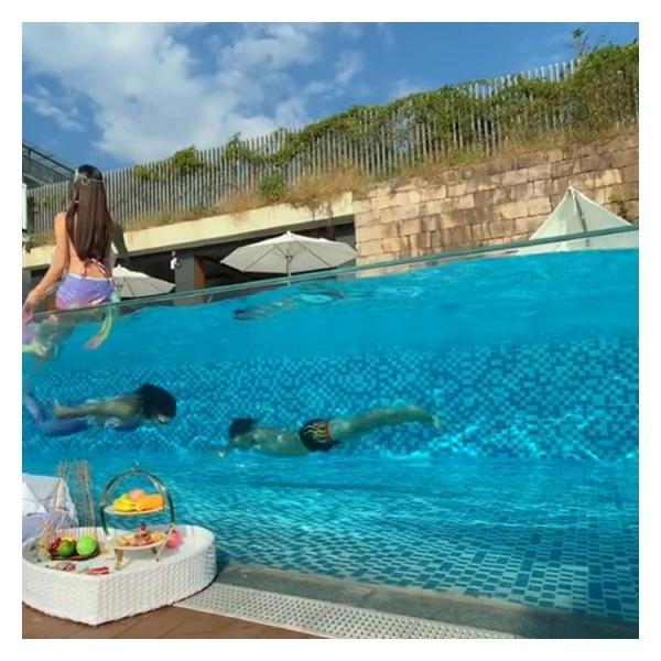 Pools Outdoor Swimming Pool Thick Glass Transparent Plastic Sheet Acrylic