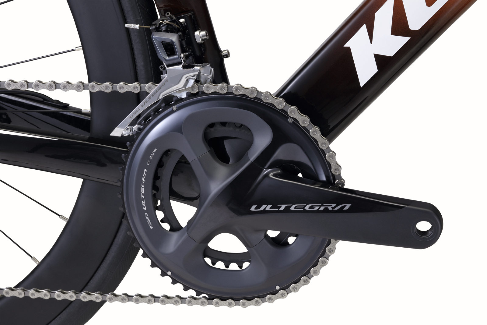 Hard Frame KOOTU Road Bike , Carbon Fibre 27.5 Road Bike 160kg Load Capacity