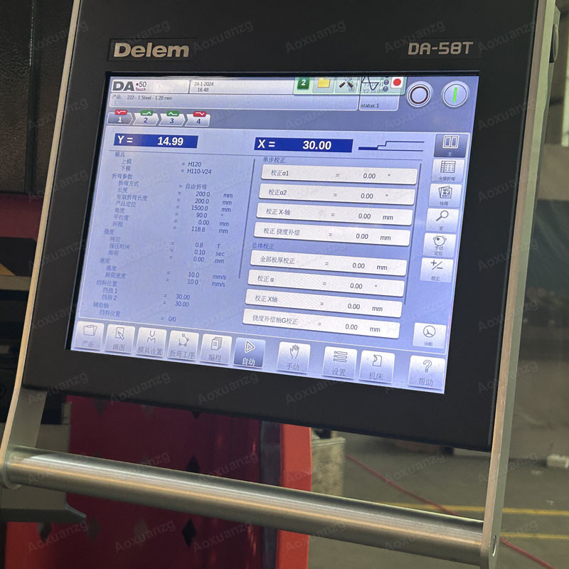 WE67K Delem DA58T 4+1 Axis CNC Metallugy Metal Progressing Bending Machine Hydraulic Press Brake