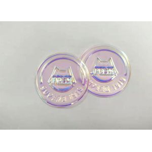 Elastic Rainbow TPU Patches / Suitcase Accessories Environmentally Friendly