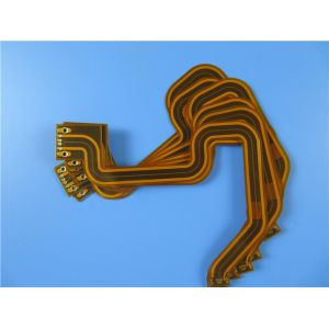 China Dual Layer Flexible Printed Circuit Board FPCB on Polyimide with Immersion Gold and Impedance control for USB Connector on sale