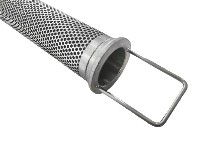 20mm Diameter 200mm Length Perforated Metal Cylinder 3.5mm Hole