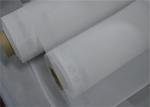 High Tensile 120 Mesh Polyester Printing Mesh With Acid Resistant , White Color
