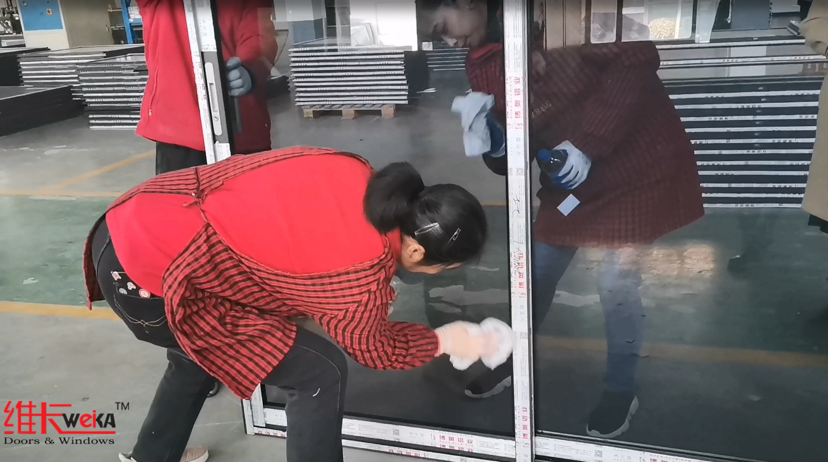 Mildew Resistant Huge Black UPVC Glass Sliding Window For House Decorative