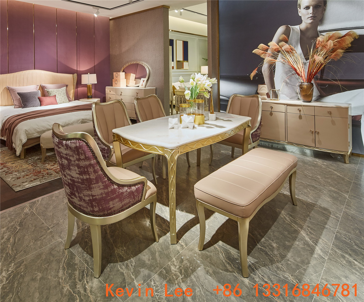 Custom made furniture factory who supply hotel furniture console table and coffee table for Lobby Leisure furniture