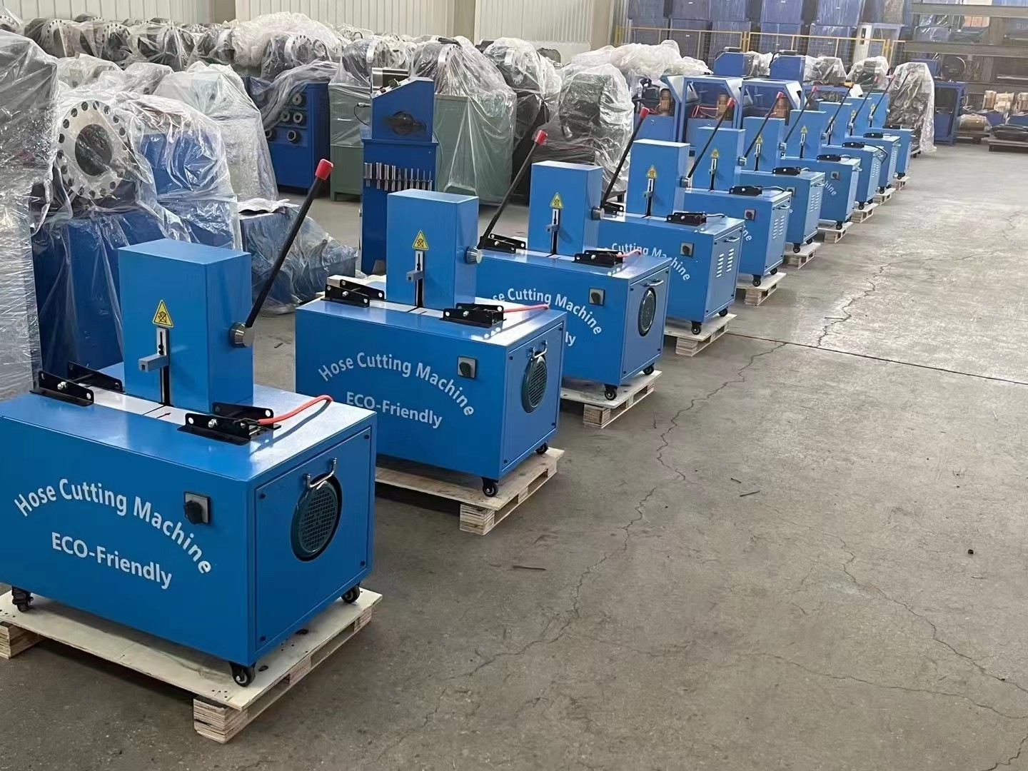 Electric 2 Inch 6 Layers Hose Cutting And Skiving Machine With Blade