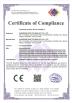 SHENZHEN DDW TECHNOLOGY CO.,LTD Certifications