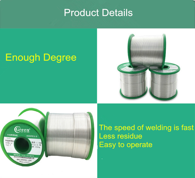 Silvery Grey Soldering Wire Material , Sn 99.3 / Cu0.7 Lead Free Solder Wire