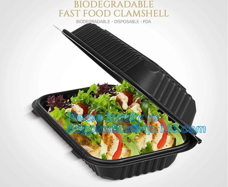 Meal Prep Containers Free Sample Bento Lunch Box Biodegradable Food Container Plastic Wheat Straw Lunch Box bagplastics