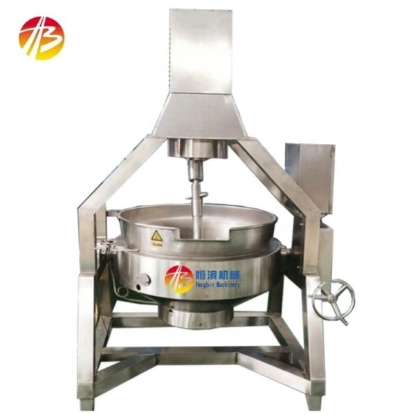 Restaurant Steam Jacketed Cooking Kettle for Industrial Food and Fruit Jam