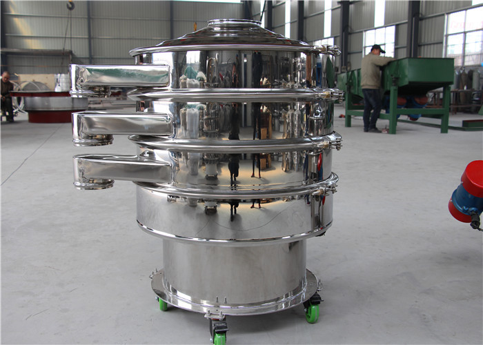 Powder Double Deck Rotary Vibrating Sieve Screening Equipment