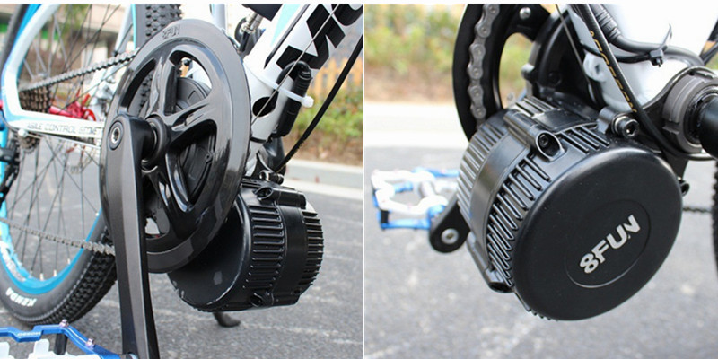 Most Powerful E Bike Mid Motor , 48v 1000w Electric Bicycle Motor