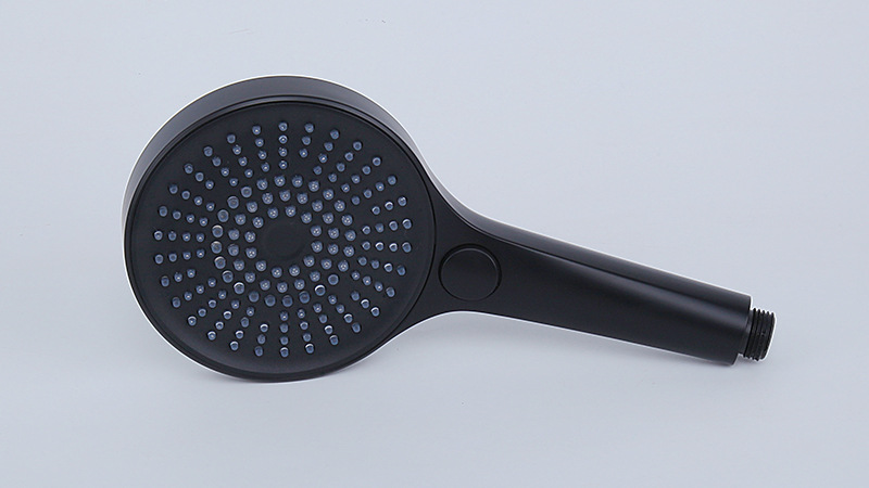 Chrome Finish High Pressure Three Function Handheld Shower Head For Bathroom Redesign