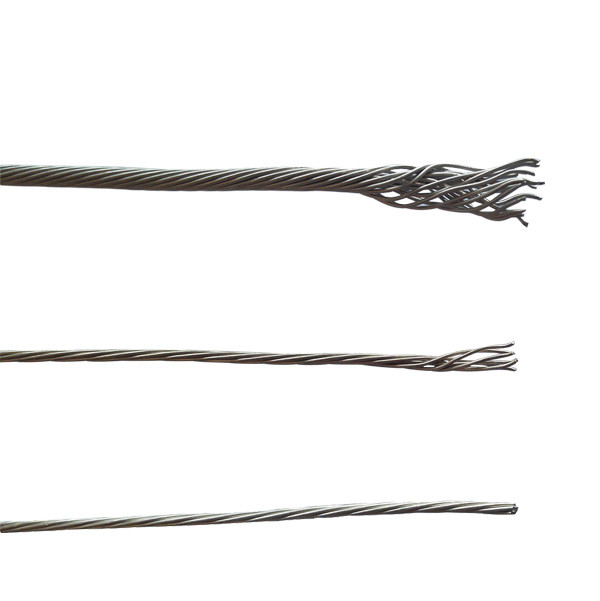 0.523mm 19 strands Nichrome Thermoelectric Alloys Wire Heater Core Wire