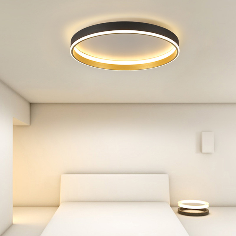 Simple Round Bedroom Led Ceiling Lights Modern Home Decor Lampen Nordic Living Room Lamp(WH-MA-241）